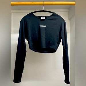 GYMSHARK Long Sleeve Crop S